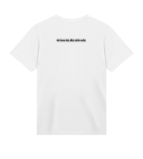 Ich kann das alles nicht mehr T-SHIRT MAROON WHITE – Bild 2